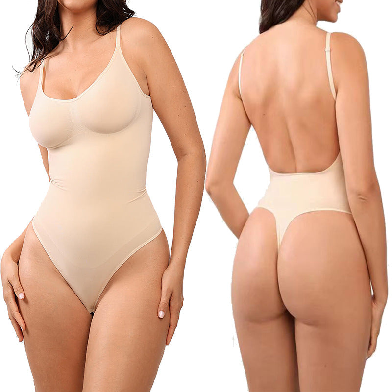 BelleForme™ Seamless Thin Strap G-String Bodysuit