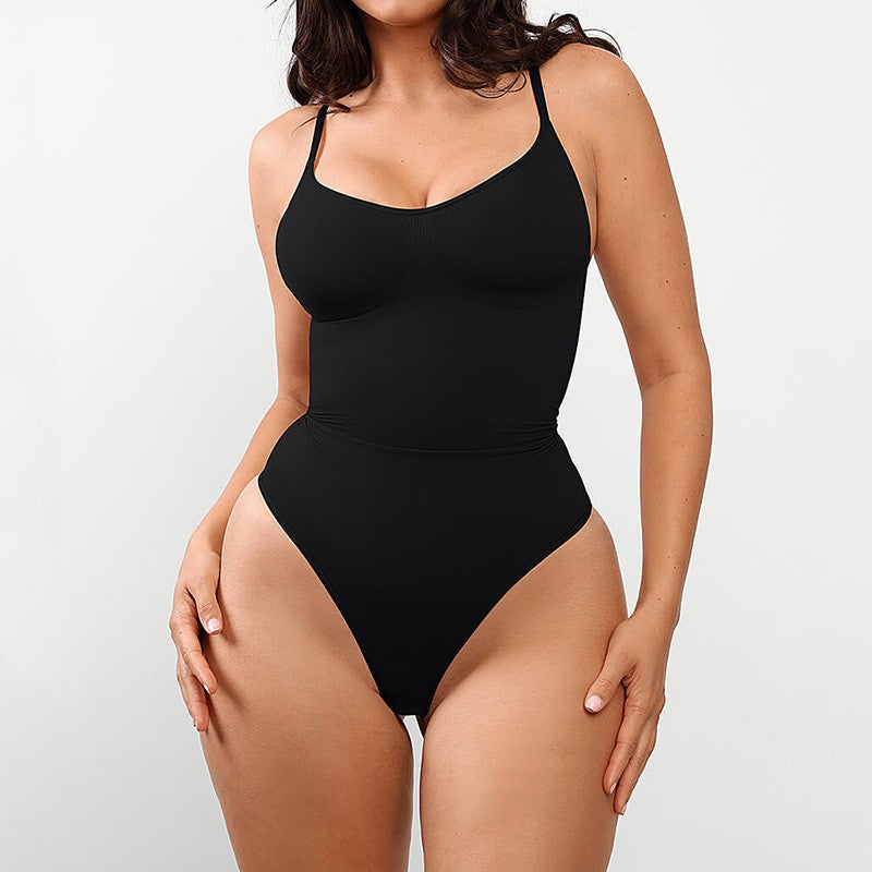 BelleForme™ Seamless Thin Strap G-String Bodysuit