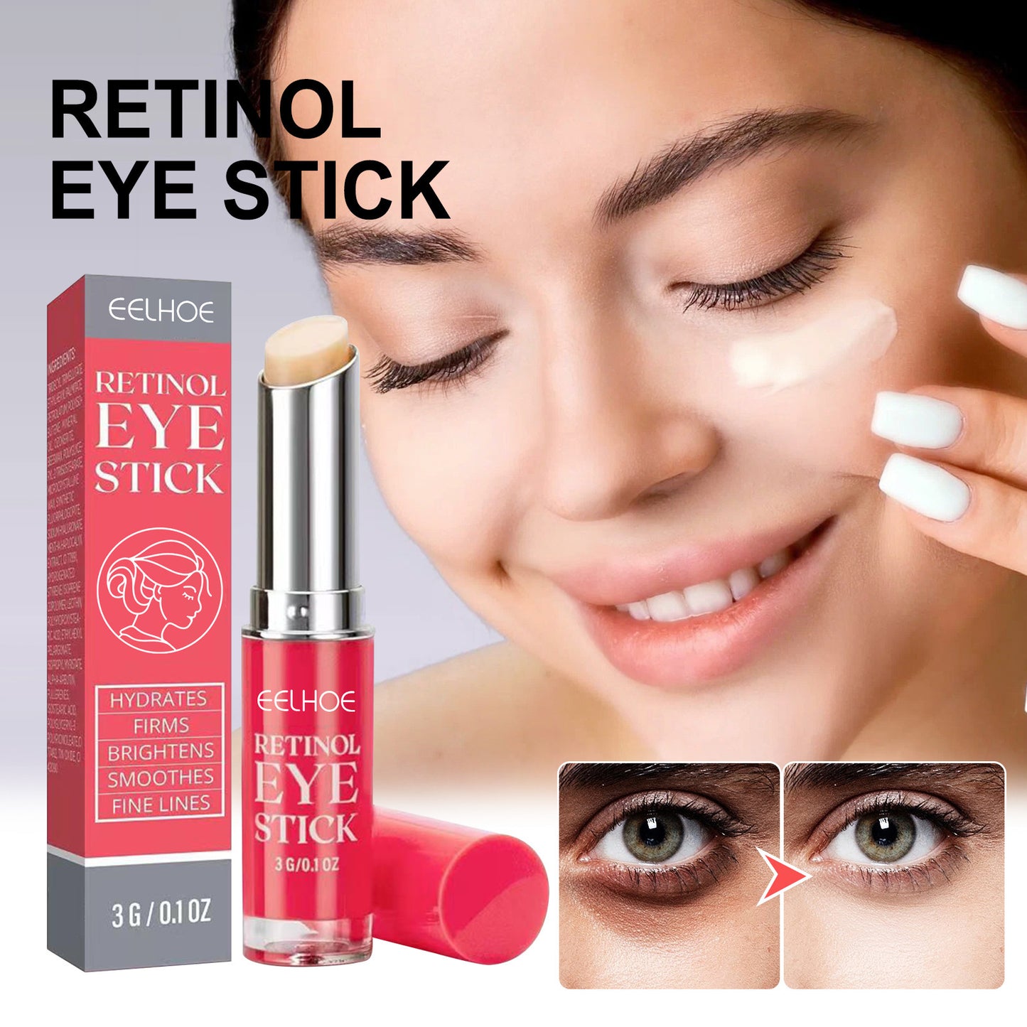 Eye Cream for Eye Skin Repair with Retinol